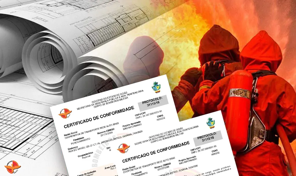 Projetos de combate a incêndio